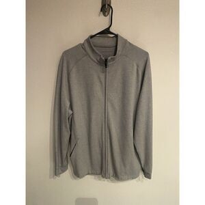 Mizzen+Main Men's XXL Proflex Full Zip Jacket 10W-0544 Gray Heather